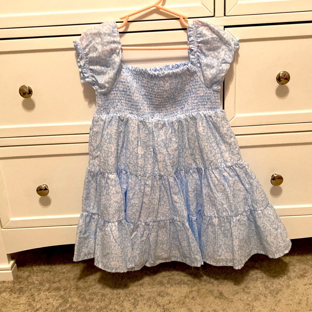 NWOT JOIE Blue Floral Dress 4T